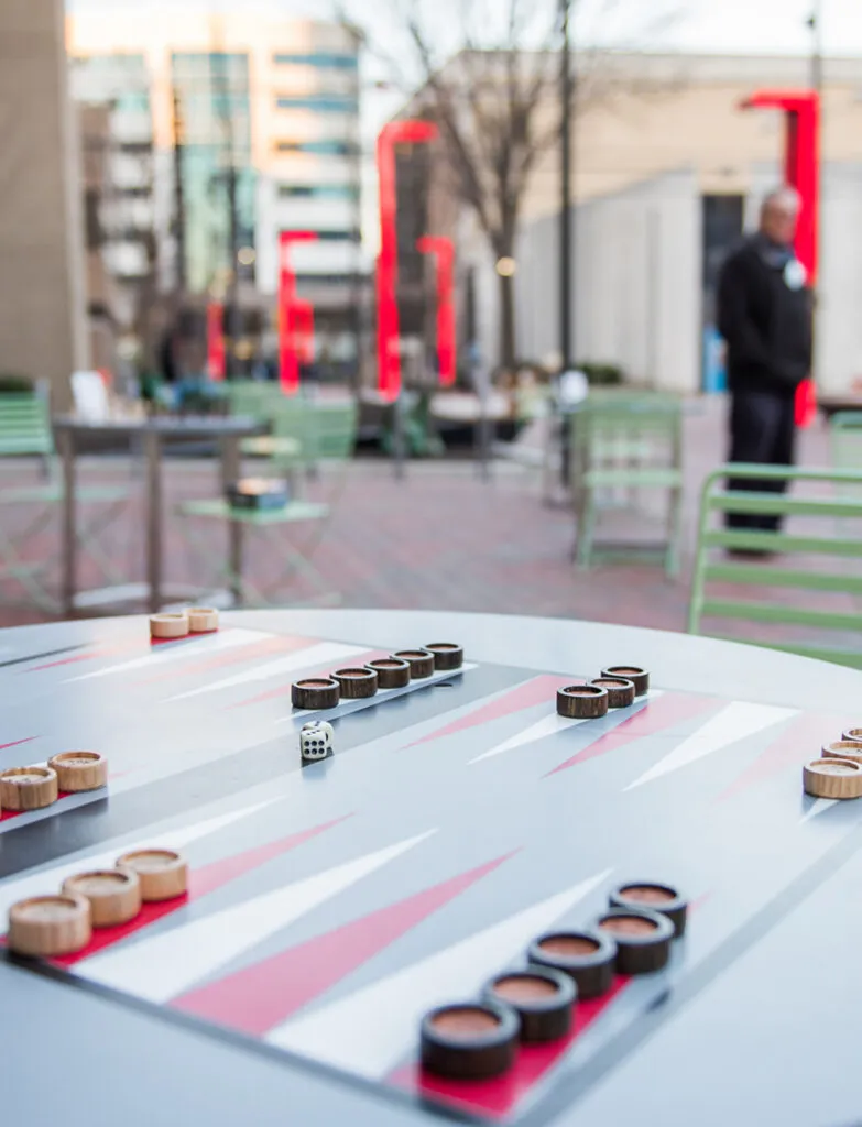 Board games at innovation plaza