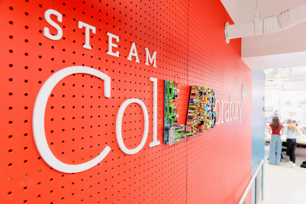 The Philadelphia School STEAM wall
