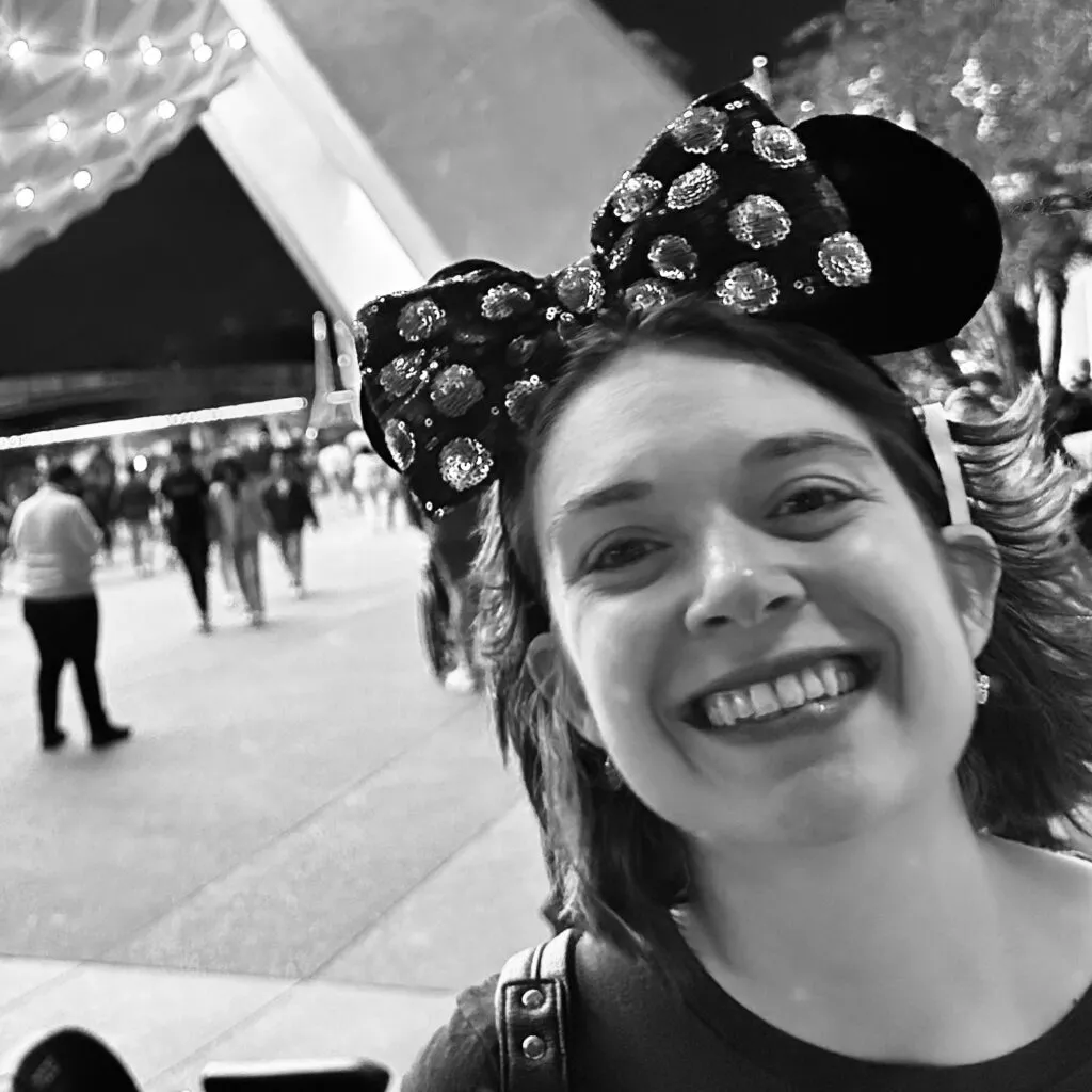 Sarah in Disney World